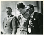 Ray trial witness leaving Memphis court house, 1968