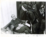 Rev. Richard Moon and a nun at Memphis City Hall, April 1968