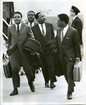 Martin Luther King, Jr. arriving in Memphis, April 3, 1968