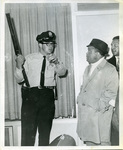 Bandleader Ben Branch after Dr. King's assassination, Memphis, 1968
