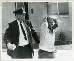 Injured man near Crump Boulevard, Memphis, 1968
