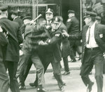 Police subdue protester, Memphis, 1968