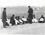 Memphis sanitation workers' strike picket, 1968