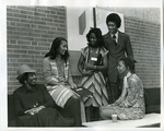 Parents and students at LeMoyne-Owen College Parents' Day, Memphis, Tennessee, 1975