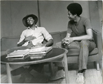 Students rehearsing "The Promise" at LeMoyne-Owen College, Memphis, Tennessee, 1973