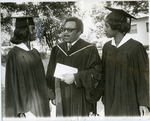 Odell Horton and graduates at LeMoyne-Owen College, Memphis, Tennessee, 1973