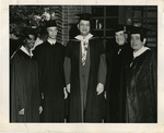 LeMoyne College graduates with Mayor Edmund Orgill and LeMoyne College officials, Memphis, Tennessee, 1954