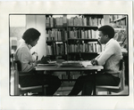 Students in the LeMoyne-Owen College library, Memphis, Tennessee