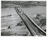 Mississippi River bridges, Memphis, 1956