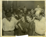 Roy Bryant, Carolyn Bryant, Juanita Milam and J.W. Milam in court, Sumner, Mississippi, 1955