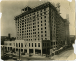 Peabody Hotel, Memphis, Tennessee, under construction, circa 1925