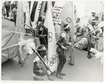 Carnival procession, Grenada, 1983 August