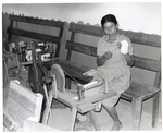 Sewing Co-op worker, Jinotega, Nicaragua, 1989 April