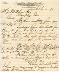 Correspondence; Nelson, Lanphier and Company, New Orleans, to T. A. Nelson, Memphis, 1873 October 11