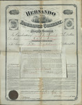 Insurance policy; Issued by Hernando Insurance Co. of Memphis, Tennessee, for City Oil Works of Memphis, Tennessee, 1884 April 25
