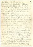 Letter: Peter Taylor to Nadine Parker, 1941