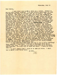 Letter: Peter Taylor to Nadine Parker, 1941