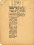 Newspaper clipping, Memphis Press-Scimitar, 1930 August 7