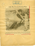 Newspaper clipping, Memphis Evening Appeal, 1930 August 18