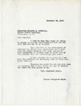 Letter, Phoebe Fairgrave Omlie to Honorable Kenneth D. McKellar, 1933 November 28