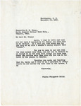 Letter from Phoebe Fairgrave Omlie to Honorable E. H. Crump, 1933 November 23