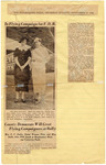 Newspaper clipping, The Binghamton Press, 1936 September 17
