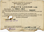 Pilot's license, Vernon C. Omlie, 1936 November 1