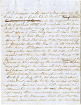 Legal Document, Petition of Martha Rice Porter to Federal Authorities, 1863 September 9