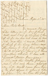 Correspondence, Mary Rice Lacy to Martha Rice Porter, 1878 September 11