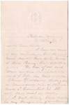Correspondence, Jessie to Martha 