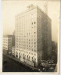 Claridge Hotel under construction, Memphis, 1923 by C. H. Poland