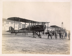 Planes and ground crew at Park Field, Millington, TN