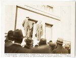 Mayor Watkins Overton at the Bank of Commerce and Trust, Memphis, TN, 1933