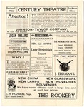 Century Theatre program, Jackson, Mississippi, 1903 October