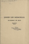 James Lee Memorial Academy of Arts catalog, Memphis, circa 1937