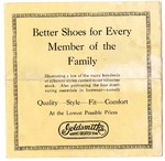 Goldsmith's shoe brochure, Memphis