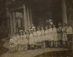Fred Vosse and classmates, 1910 March 8th