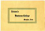 Nelson's Business College, Memphis, booklet, circa 1908