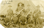 321st Infantry Band reed section, U.S. Army, circa 1918