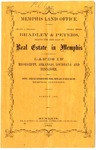 Bradley & Peters, Memphis, real estate catalogue, 1860