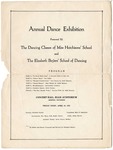 Annual Dance Exhibition of Miss Hutchisons' School and Elizabeth Boyers' School of Dancing, Memphis, 1931