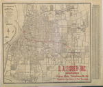 Map: Memphis, Tennessee, 1920