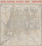 Map: Memphis, Tennessee, 1939