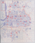 Map: Memphis, Tennessee, 1964