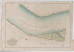 Map: Memphis, Tennessee, harbor, 1843