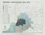 Map: Memphis, Tennessee, annexations, 1978