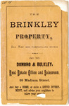Map: Brinkley Property, Memphis, 1871