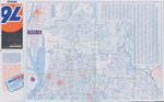 Map: Memphis, Tennessee, 1970