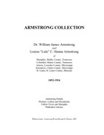 Armstrong Collection: Dr. William James Armstrong and Louisa 