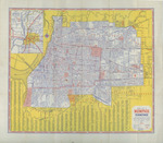 Map: Memphis, Tennessee, 1940